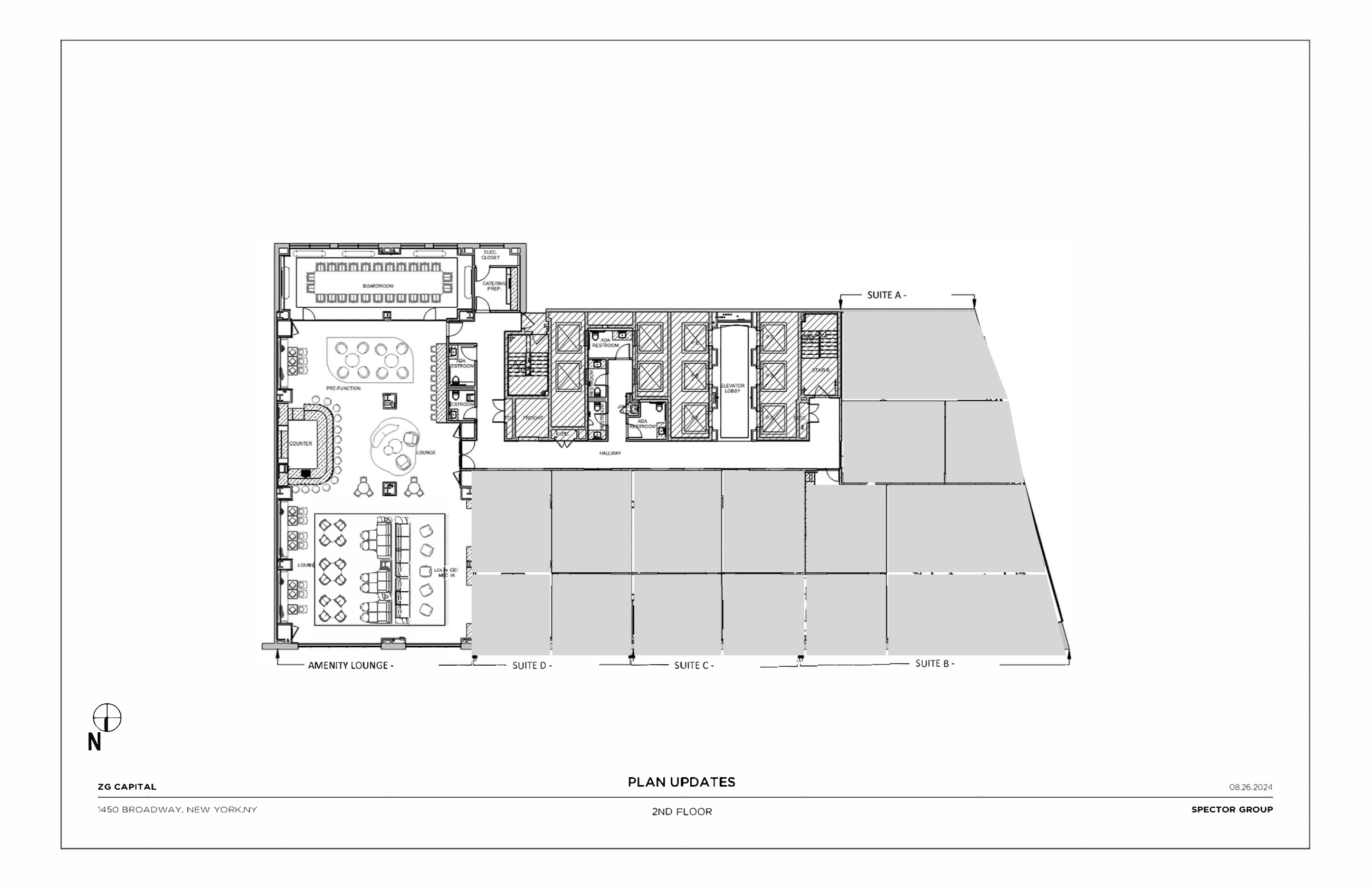 Second floor plan